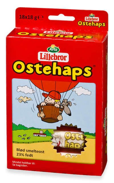 Lillebror Ostehaps 18x18g