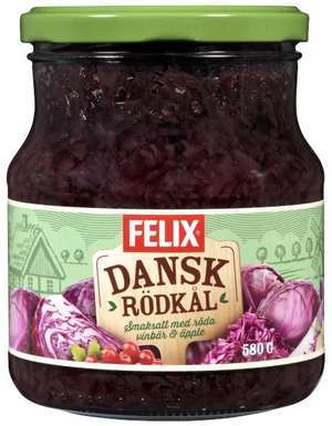 Dansk Rödkål FELIX, 580g