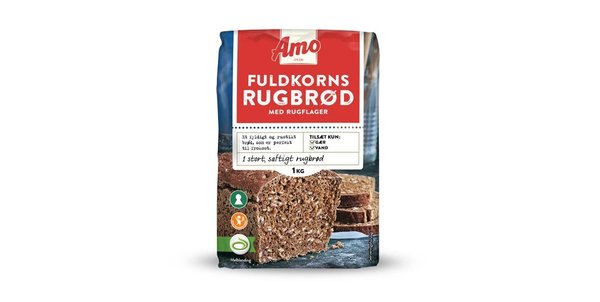 Amo Fuldkorns Rugbrød 1kg