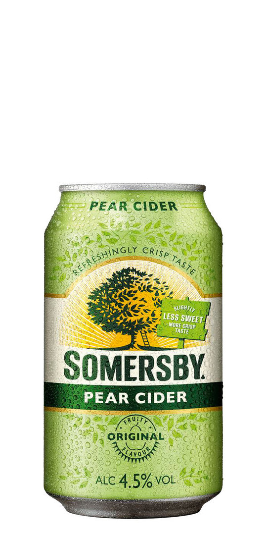Somersby Pære Cider 4,5% 24x0,33 l