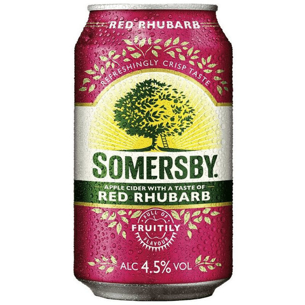Somersby Red Rhubarb Cider 4,5% 24x0,33 l