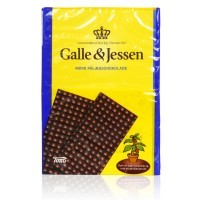 Galle og Jessen Pålægschokolade mørk 2-pak 216 g