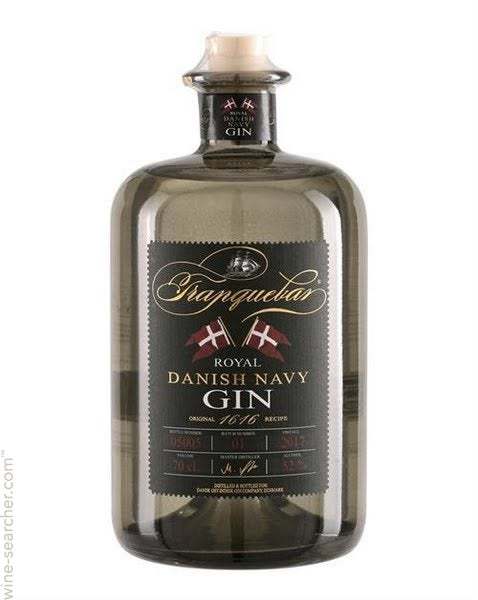Tranquebar Royal Danish Navy Gin 0,7 Liter 52%Vol.