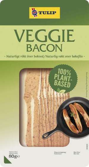 Veggie Bacon Skivad TULIP, 80g