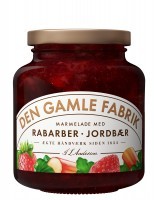Den Gamle Fabrik Marmelade Rhabarber & Erdbeere 380g