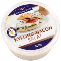 Graasten Kylling-Bacon Salat 300g