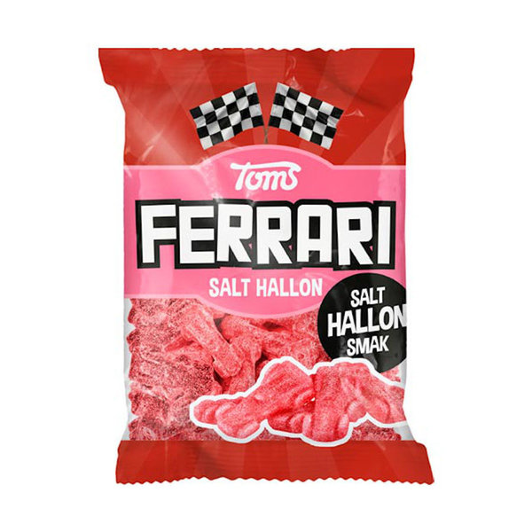 Ferrari Salt Hallon. Toms. 120g.